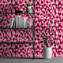 Load image into Gallery viewer, Geometric Peel & Stick Wallpaper N011080