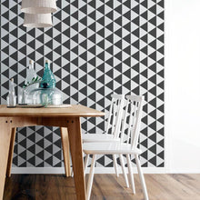 Load image into Gallery viewer, Geometric Lines PB Peel & Stick Wallpaper N06150