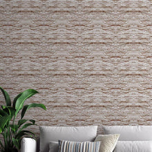 Load image into Gallery viewer, Brick Wall Rustic Brown Peel & Stick Wallpaper NP075