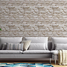 Load image into Gallery viewer, Stone Wall Peel & Stick Wallpaper NP055