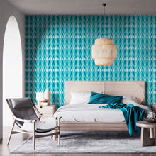 Load image into Gallery viewer, Geometric Peel and Stick Wallpaper Roll