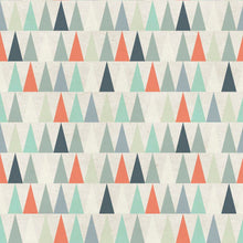 Load image into Gallery viewer, Geometric Triangle Peel and Stick Wallpaper Roll