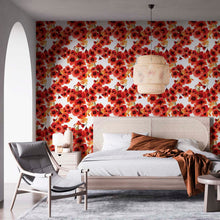 Load image into Gallery viewer, Kids Flower Peel and Stick Wallpaper Roll