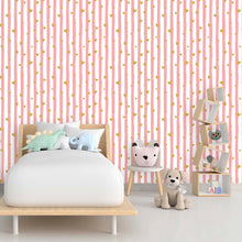 Load image into Gallery viewer, Geometric Peel and Stick Wallpaper Roll