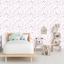 Load image into Gallery viewer, Hearts Peel and Stick Wallpaper Roll