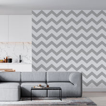 Load image into Gallery viewer, Chevron Peel and Stick Wallpaper Roll