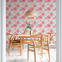 Load image into Gallery viewer, Chevron Peel and Stick Wallpaper Roll