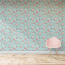 Load image into Gallery viewer, Floral Peel and Stick Wallpaper Roll