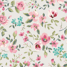 Load image into Gallery viewer, Floral Peel and Stick Wallpaper Roll
