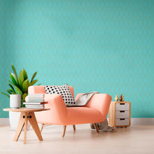 Load image into Gallery viewer, Luxury Blue Art Deco Peel & Stick Wallpaper N010030