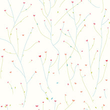 Load image into Gallery viewer, Hearts Peel & Stick Wallpaper N010081