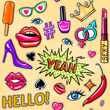 Load image into Gallery viewer, Stickers Teen Peel & Stick Wallpaper N010116