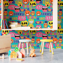 Load image into Gallery viewer, Stickers Teen Peel & Stick Wallpaper N010120