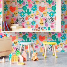 Load image into Gallery viewer, Stickers Teen Peel & Stick Wallpaper N010131