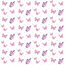Load image into Gallery viewer, Butterflies Watercolor Peel & Stick Wallpaper N010134