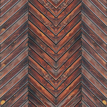 Load image into Gallery viewer, Wood Chevron Peel & Stick Wallpaper N010143