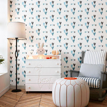 Load image into Gallery viewer, Hearts Peel & Stick Wallpaper N010163