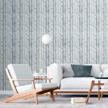Load image into Gallery viewer, Trees Black and White Peel & Stick Wallpaper N011022
