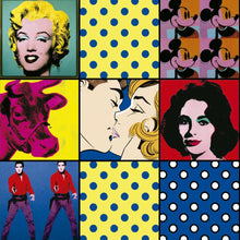 Load image into Gallery viewer, Pop Art Peel & Stick Wallpaper N011026