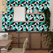 Load image into Gallery viewer, Geometric Peel & Stick Wallpaper N011086