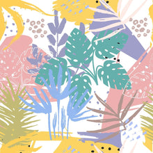 Load image into Gallery viewer, Tropical Leaves Peel & Stick Wallpaper N011105