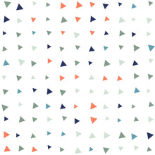 Load image into Gallery viewer, Geometric Triangles Peel & Stick Wallpaper N011113