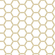 Load image into Gallery viewer, Geometric Hive Peel & Stick Wallpaper N011117