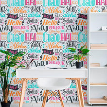 Load image into Gallery viewer, Hello Teen Peel & Stick Wallpaper N011120