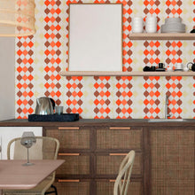 Load image into Gallery viewer, Retro Peel & Stick Wallpaper N011129