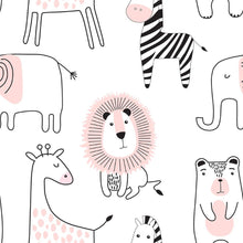 Load image into Gallery viewer, Savannah Animals Peel & Stick Wallpaper N011131