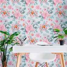 Load image into Gallery viewer, Floral Peel & Stick Wallpaper N011133