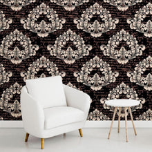 Load image into Gallery viewer, Classic Damask Peel & Stick Wallpaper N011140