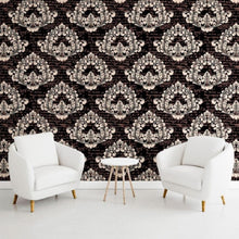 Load image into Gallery viewer, Classic Damask Peel & Stick Wallpaper N011140