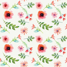Load image into Gallery viewer, Watercolor Floral Peel & Stick Wallpaper N011142