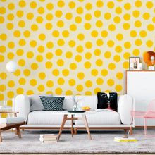 Load image into Gallery viewer, Floral Mari Gold Peel & Stick Wallpaper N011143