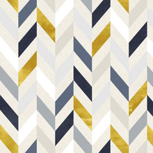 Load image into Gallery viewer, Chevron Peel & Stick Wallpaper N011157