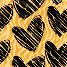 Load image into Gallery viewer, Hearts Peel & Stick Wallpaper N012005