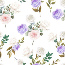 Load image into Gallery viewer, Floral Roses Peel & Stick Wallpaper N012008