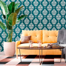 Load image into Gallery viewer, Classic Damask Peel & Stick Wallpaper N012022