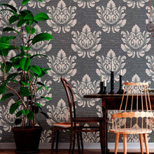 Load image into Gallery viewer, Classic Damask Peel & Stick Wallpaper N012026