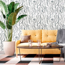 Load image into Gallery viewer, Dry Branches and Pine Cones Peel & Stick Wallpaper N012030