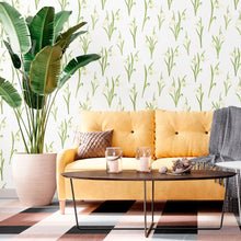 Load image into Gallery viewer, Floral Snow Flakes Peel & Stick Wallpaper N012044