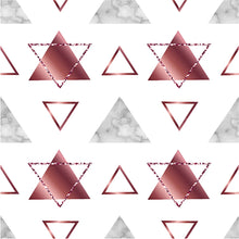 Load image into Gallery viewer, Geometric Triangles Peel & Stick Wallpaper N012064