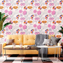 Load image into Gallery viewer, Floral Abstract Peel & Stick Wallpaper N012080