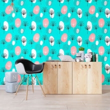 Load image into Gallery viewer, Abstract Leaves Peel & Stick Wallpaper N012087