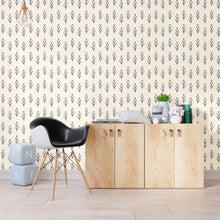 Load image into Gallery viewer, Leaves and Flowers Peel & Stick Wallpaper N012094