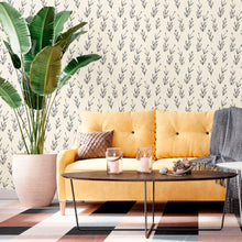 Load image into Gallery viewer, Leaves and Flowers Peel & Stick Wallpaper N012097