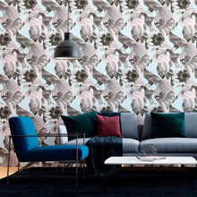 Load image into Gallery viewer, Tropical Geometric Peel & Stick Wallpaper N012111