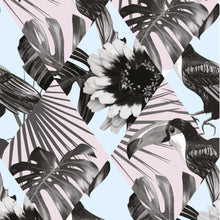 Load image into Gallery viewer, Tropical Geometric Peel & Stick Wallpaper N012111