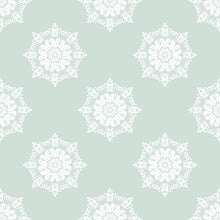 Load image into Gallery viewer, Floral Mandala Peel & Stick Wallpaper N012116